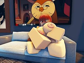 Roblox Porn Compilation with Curvy Babes in 3D Interracial Action