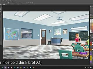 watching summertime saga on picarto