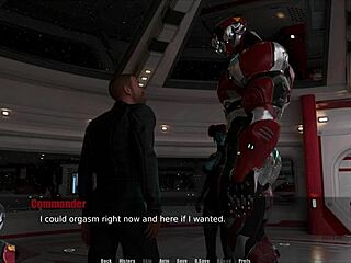 Exploring spacetime in an erotic game adventure