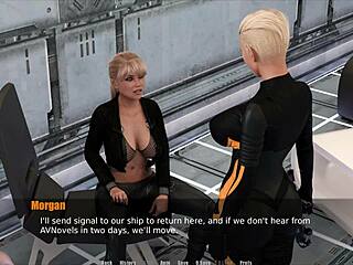 Exploring spacetime in an erotic game adventure