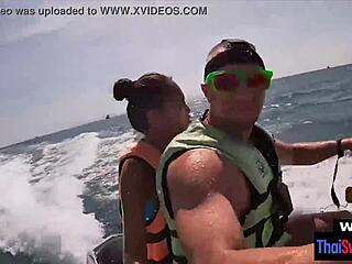 Sultry wife on a Saturday afternoon steamy outdoor escapade