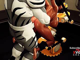 Beauty fucked hard in restraints!