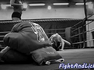 i can’t get enough of les babes sixtynining after wrestling