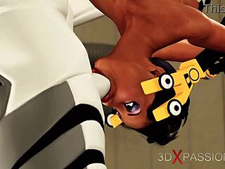 Beauty fucked hard in restraints!