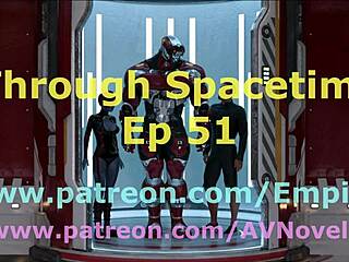 Exploring spacetime in an erotic game adventure