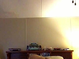 Fucking my wife with toys on the bed