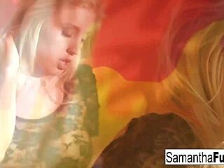 Samantha and Alex Halloween Fuck