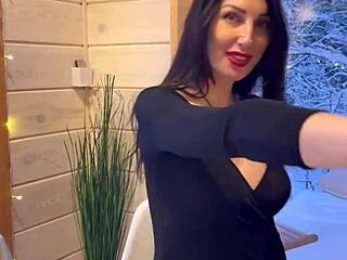 Esposa Gostosa Trai no Restaurante, Louca por um Facial Sujo