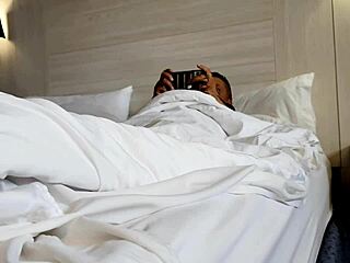 Intense Riding with BBW Couple in Bedroom