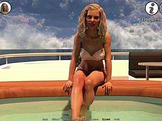 Waterworld - Milf With Big Tits Closes Eyes For Self-Pleasure E1 49