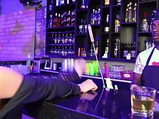 Latina Crossdresser Begs for Hard Interracial Doggy-Style Action