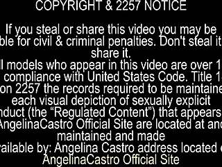 Angelina Castros Pussy After Nude Photo Session