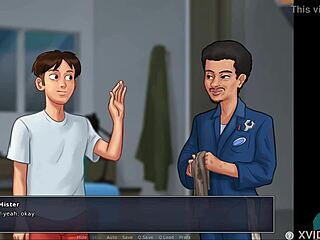 getting blown by hot brunette teen in summertime saga 😘