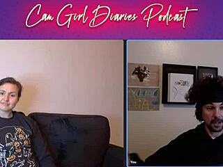 college brunette discusses changing stigma of sex work on webcam!