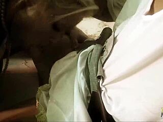 girls feel aroused sucking dicks and fucking together in stockings