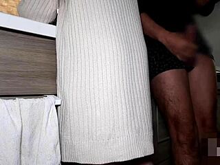 japanese milf gets creampied by affair partner while seeking lovers.