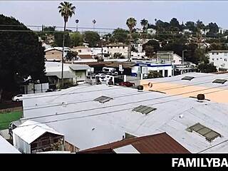 does roller sis seduce the amateur teen in the bathroom?