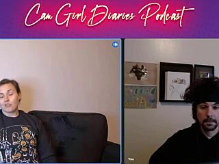 college brunette discusses changing stigma of sex work on webcam!