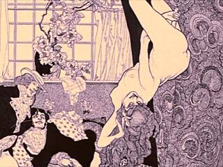 Vintage Erotic Illustrations From Antique Anime Cartoons