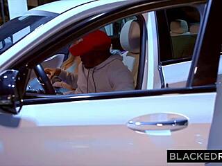 Blackedraw Blonde Forgets White BF for Intense Night