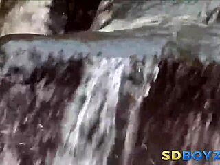 skinny latina twink gobbles big cock outdoors in high definition