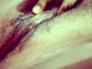 Curvy Mexican milf teases with her dildo play