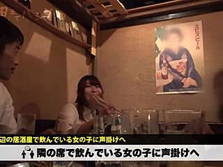 Japanese amateur gets facial after intense big tits blowjob