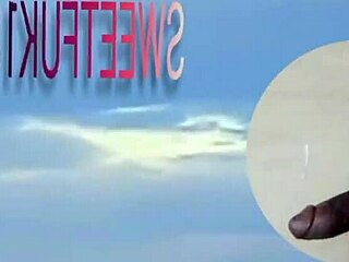 My step brother's girlfriend begs for rough outdoor fuck, squirting passionately