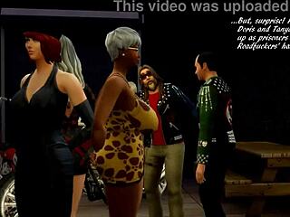 Sims 4: Ruby & Doris MEET the ROADFUCKERS!