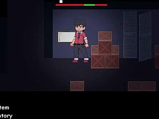 Fuck nights at Fremy's FNAF hentai game, hot titfuck in episode 2 with big cock