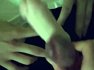 Gay Couple Engages In Frottage Handjob Using Strap On Toy