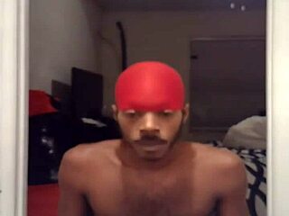 I love working cute skinny black roommate's calves