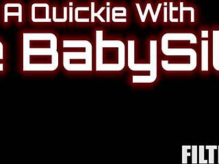 a quickie with babysitter tyler steel and jaimie vine in pov blowjob