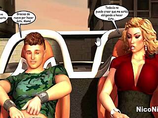 La Madrastra Le Montaba Los Cachos A Su Papa Y El La Descubrio Y Tuvo Que Montar Su Enorme Polla