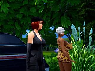 Sims 4: Ruby & Doris MEET the ROADFUCKERS!