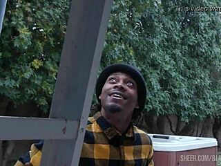 bella rolland's solo dildo play turns into rough anal by two workers.