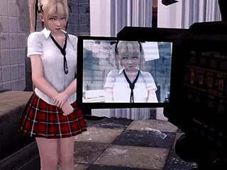 おい、この3D美人学生がVIPルームでゲストと乱れまくり😍