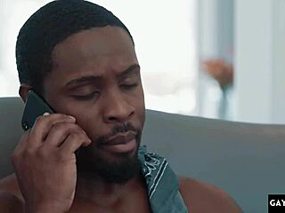 gay black stud with huge cock pounds tight ass