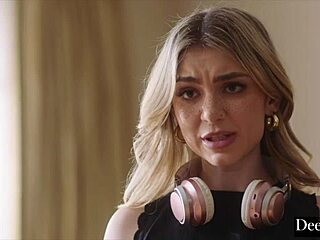 Demi feels deep submission as secretary dominated with spanking and riding