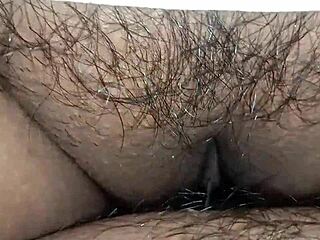 Wife's Pussy Fucking with Cock Leading to Cum and Orgasm