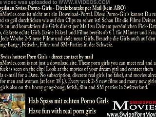 Horny European Teen 18+ Bondage Gangbang Double Fucking