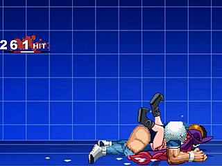 Brian dan Yoriko dalam aksi anime panas, barang liar sahaja!