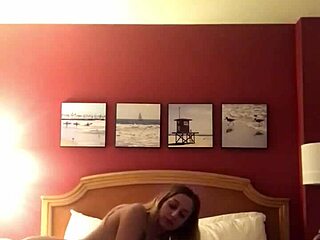 Teen Bent Over for Hard Fucking in Hotel with Wild Doggystyle Action