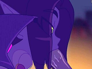 مص جنسي جامح مع مصاص دماء Nevarky