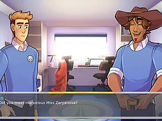 Tracer leads head academy in uncensored anime parody