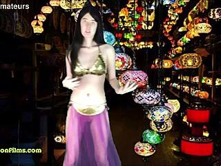 In Istanbul, Alexandria Wu dances sensual belly dance