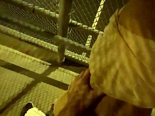 Thrilling Public Fuck on the Bridge While Grabbing Food