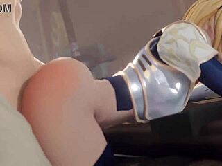 Compilación 3D de follar salvaje y chorro de League of Legends