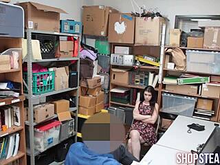 why is this adorable teen sucking cock and getting stuffed doggystyle?