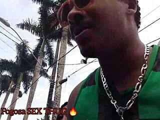 Intense Group Sucking Of Big Black Cocks In Uber